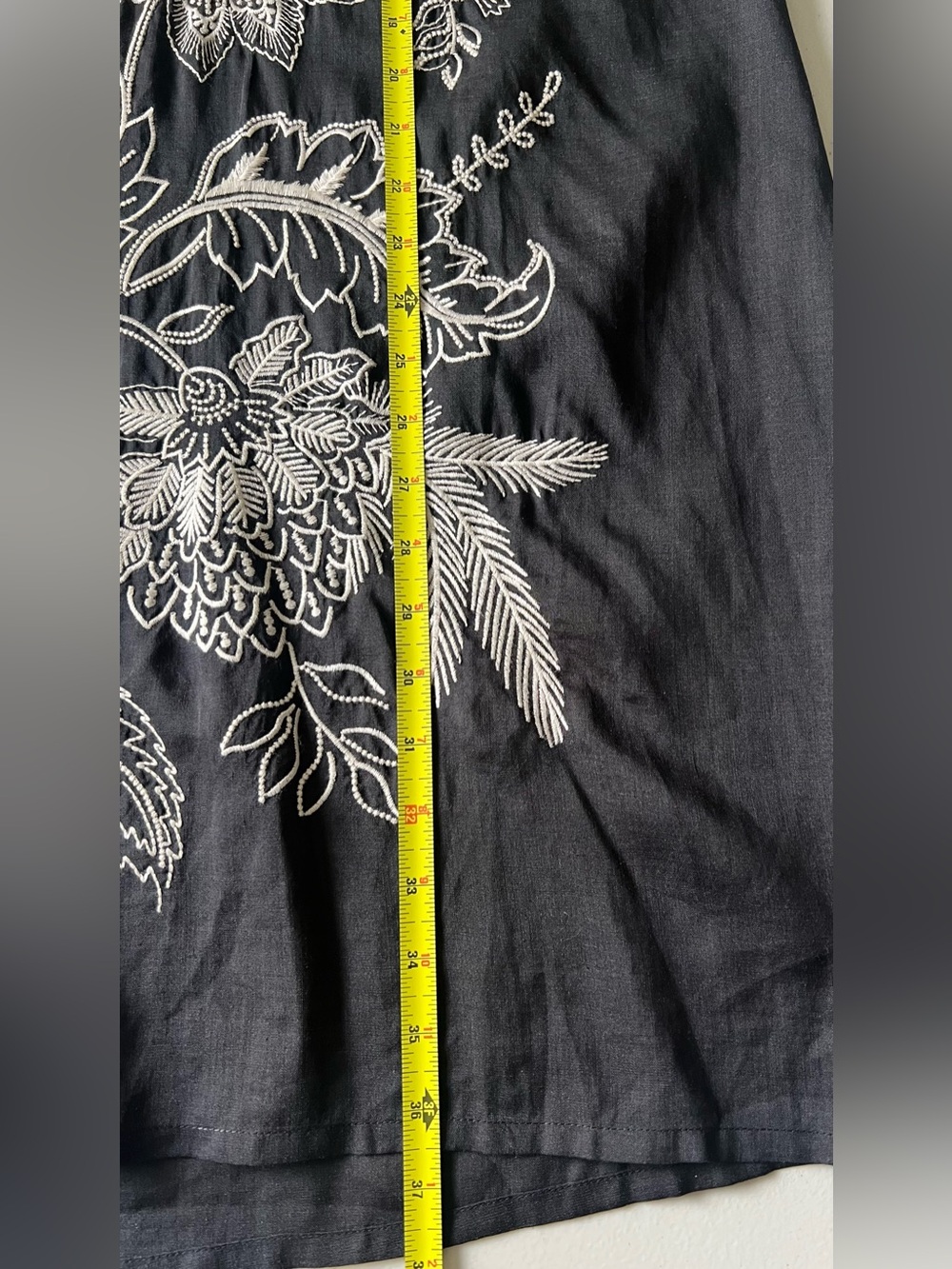 Johnny Was Kimono Sleeve Relaxed Dress Embroidered L - Picture 14 of 16